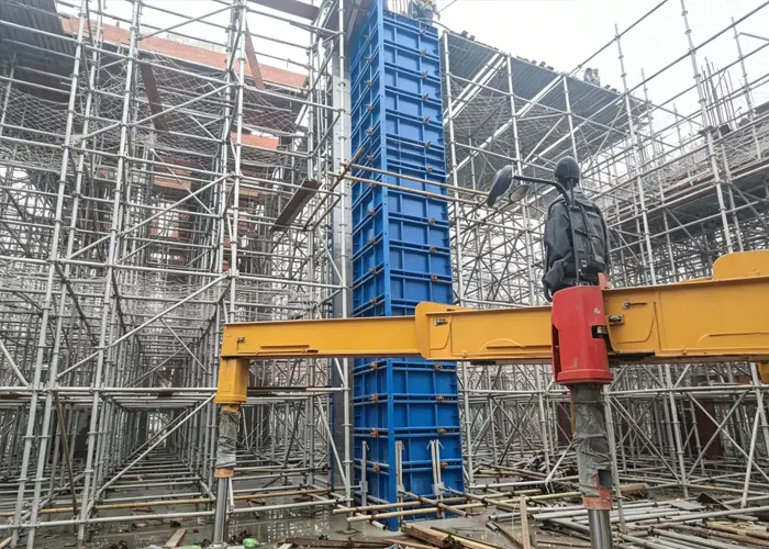 Foco em fôrmas pré-fabricadas de aço para construção, promovendo uma nova tendência de construção verde e eficiente