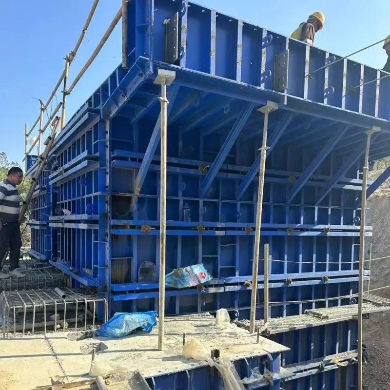 Fôrma de aço para projetos de estradas e pontes